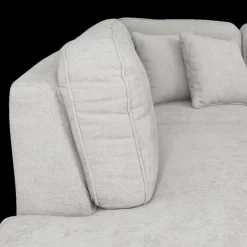 Hoeksalons|Ygo Hoeksalon CALABRIA Grijs Longchair Rechts B396