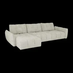 Hoeksalons|Ygo Hoeksalon CARPO Semona Greige Longchair Links B337