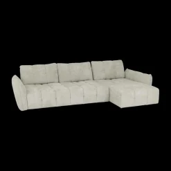 Hoeksalons|Ygo Hoeksalon CARPO Semona Greige Longchair Rechts B337