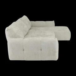 Hoeksalons|Ygo Hoeksalon CARPO Semona Greige Longchair Rechts B337