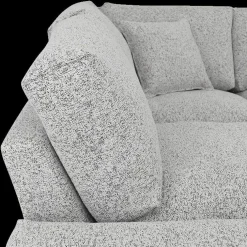 Hoeksalons|Ygo Hoeksalon CASCADA Grijs Hoek Links B312