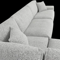 Hoeksalons|Ygo Hoeksalon CASCADA Grijs Hoek Links B312