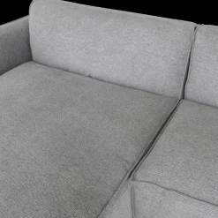 Hoeksalons|Ygo Hoeksalon CASTOR Lonchair Links Grijs