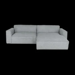 Hoeksalons|Ygo Hoeksalon CASTOR Lonchair Rechts Grijs