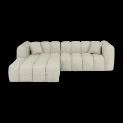 Hoeksalons|Ygo Hoeksalon CELESTE Longchair Links Ivory B265