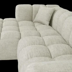 Hoeksalons|Ygo Hoeksalon CELESTE Longchair Links Ivory B265