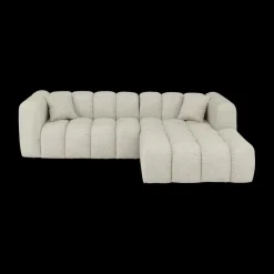 Hoeksalons|Ygo Hoeksalon CELESTE Longchair Rechts Ivory B265