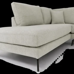 Hoeksalons|Ygo Hoeksalon CELINE Longchair Links Grijs