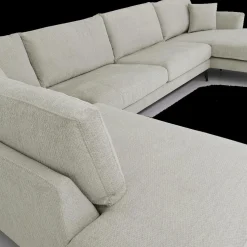 Hoeksalons|Ygo Hoeksalon CELINE Longchair Links Grijs