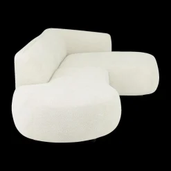 Hoeksalons|Ygo Hoeksalon CONCA Longchair Rechts Ivoor