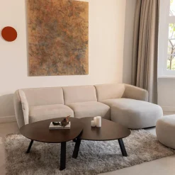 Hoeksalons|Ygo Hoeksalon CONCA Longchair Rechts Mito Naturel