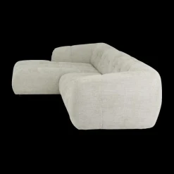 Hoeksalons|Ygo Hoeksalon DILARA Longchair Links B302 Beige