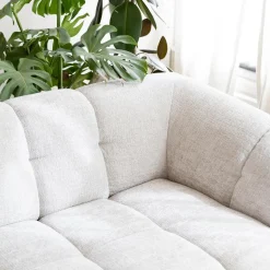 Hoeksalons|Ygo Hoeksalon DILARA Longchair Rechts B302 Beige