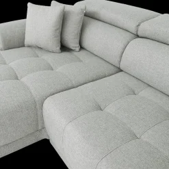 Hoeksalons|Ygo Hoeksalon FIRENZE Hoek Rechts Grijs