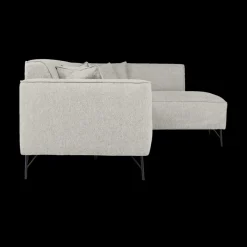 Hoeksalons|Ygo Hoeksalon FRISCO Hoek Rechts Fossil Grey B288