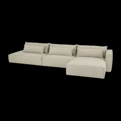 Hoeksalons|Ygo Hoeksalon GAELLE Longchair Rechts Retro Bliss B416