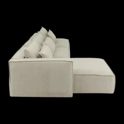 Hoeksalons|Ygo Hoeksalon GAELLE Longchair Links Retro Bliss B416