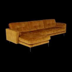 Hoeksalons|Ygo Hoeksalon GALACTICA Longchair Links Gold