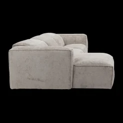 Hoeksalons|Ygo Hoeksalon GASTON Greige Longchair Links B311