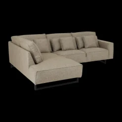 Hoeksalons|Ygo Hoeksalon KIRUNA Hoek Links Taupe B289