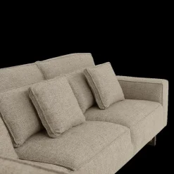 Hoeksalons|Ygo Hoeksalon KIRUNA Hoek Links Taupe B289