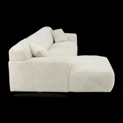 Hoeksalons|Ygo Hoeksalon KOKOMO Longchair Links Cream