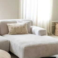 Hoeksalons|Ygo Hoeksalon KOKOMO Longchair Rechts Cream