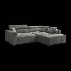 Hoeksalons|Ygo Hoeksalon LORETO Donkergrijs B283-L231