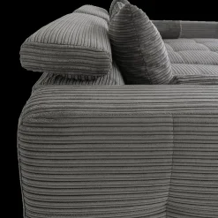 Hoeksalons|Ygo Hoeksalon LORETO Donkergrijs B283-L231