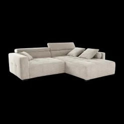 Hoeksalons|Ygo Hoeksalon LORETO Taupe B283-L231