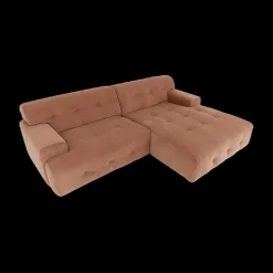 Hoeksalons|Ygo Hoeksalon MODEST Longchair Rechts Storm