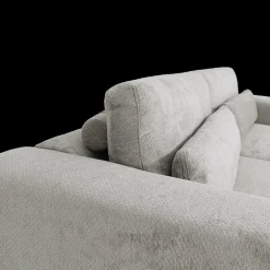 Hoeksalons|Ygo Hoeksalon ODILON Naturel Longchair Rechts B302