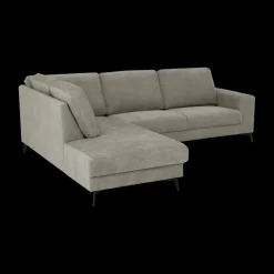 Hoeksalons|Ygo Hoeksalon PADUA Taupe Longchair Links B262