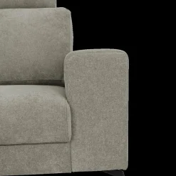 Hoeksalons|Ygo Hoeksalon PADUA Taupe Longchair Links B262