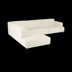 Hoeksalons|Ygo Hoeksalon PASSAU Hoek-/Ligelement Links Cavalli Wit