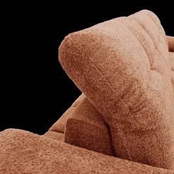 Hoeksalons|Ygo Hoeksalon PIERROT Longchair Rechts Coral B324