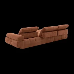 Hoeksalons|Ygo Hoeksalon PIERROT Longchair Links Coral B324