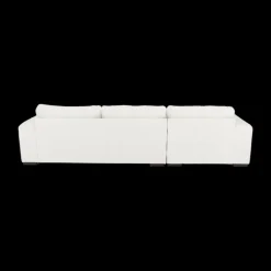 Hoeksalons|Ygo Hoeksalon PLUSS Longchair Links Wit