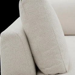 Hoeksalons|Ygo Hoeksalon PUCK Longchair Links Soelle Beige B325