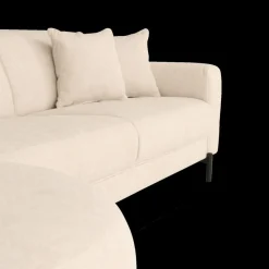 Hoeksalons|Ygo Hoeksalon SELMA Longchair Links Beige