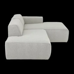 Hoeksalons|Ygo Hoeksalon SMILE Longchair Rechts Sneak Naturel