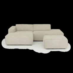 Hoeksalons|Ygo Hoeksalon SMILE Longchair Links Anthology Beige B260