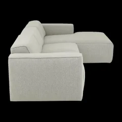 Hoeksalons|Ygo Hoeksalon SMILE Naturel B312-L161 Longchair Rechts