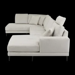 Hoeksalons|Ygo Hoeksalon SYLVESTER Longchair Rechts Movie 196 Shell B372