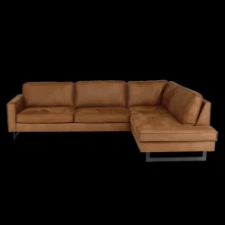 Hoeksalons|Ygo Hoeksalon VIDA Hoek Rechts Cognac