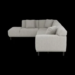 Hoeksalons|Ygo Hoeksalons QUILLO Zithoek Links Grijs B230