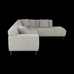 Hoeksalons|Ygo Hoeksalons QUILLO Zithoek Rechts Grijs B230