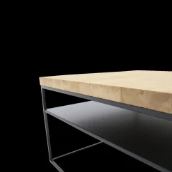 Salontafels & Bijzettafels|Ygo Hoektafel DRAKIS Eiken