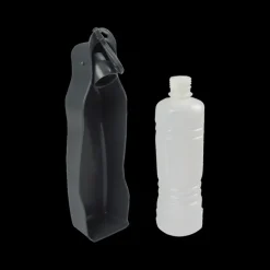 Voederbakken|Ygo Hondendrinkfles SMEKS 500ml Dk. Grijs