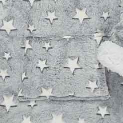 Homewear & Kledingaccessoires|Ygo Hoodie STARS Sterren Grijs